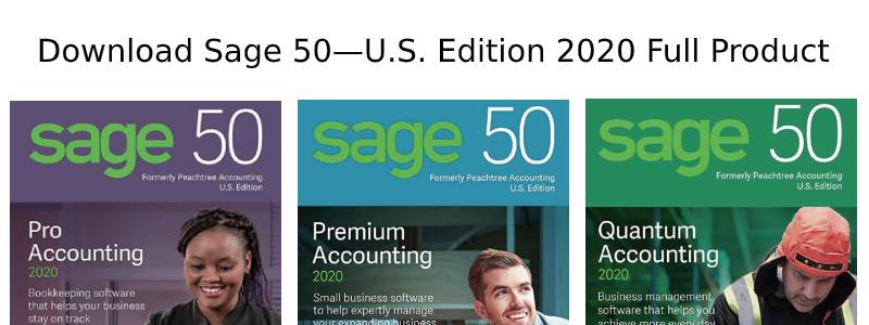 download Sage 50 US 2020