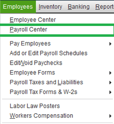 Payroll-Center-in-QuickBooks-Screenshot