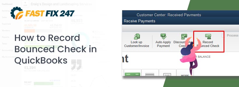 How to Record Bounced Check in QuickBooks