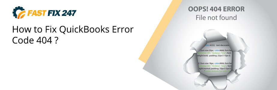 how to fix quickbooks error code 404