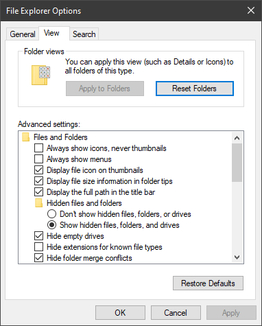 Show-hidden-files-folders-or-drives-in-Windows